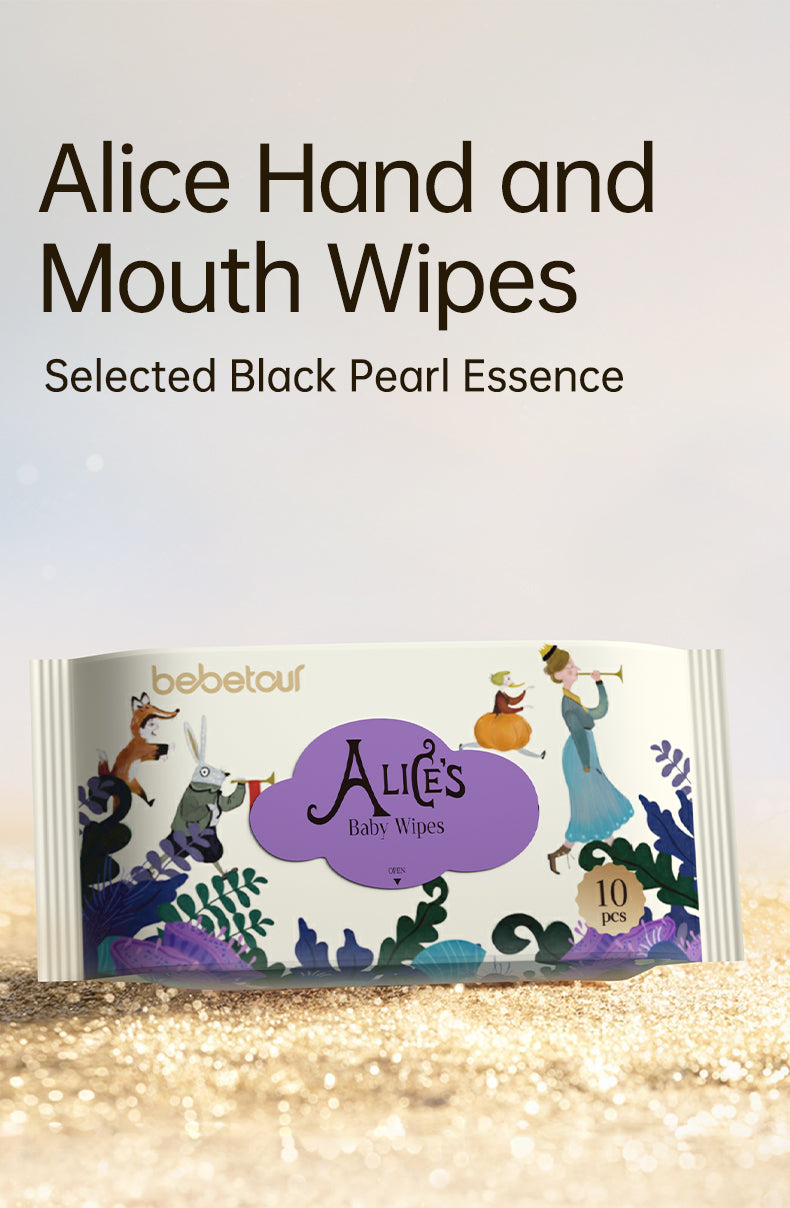 Bebetour Alice Hand and Mouth Wipes