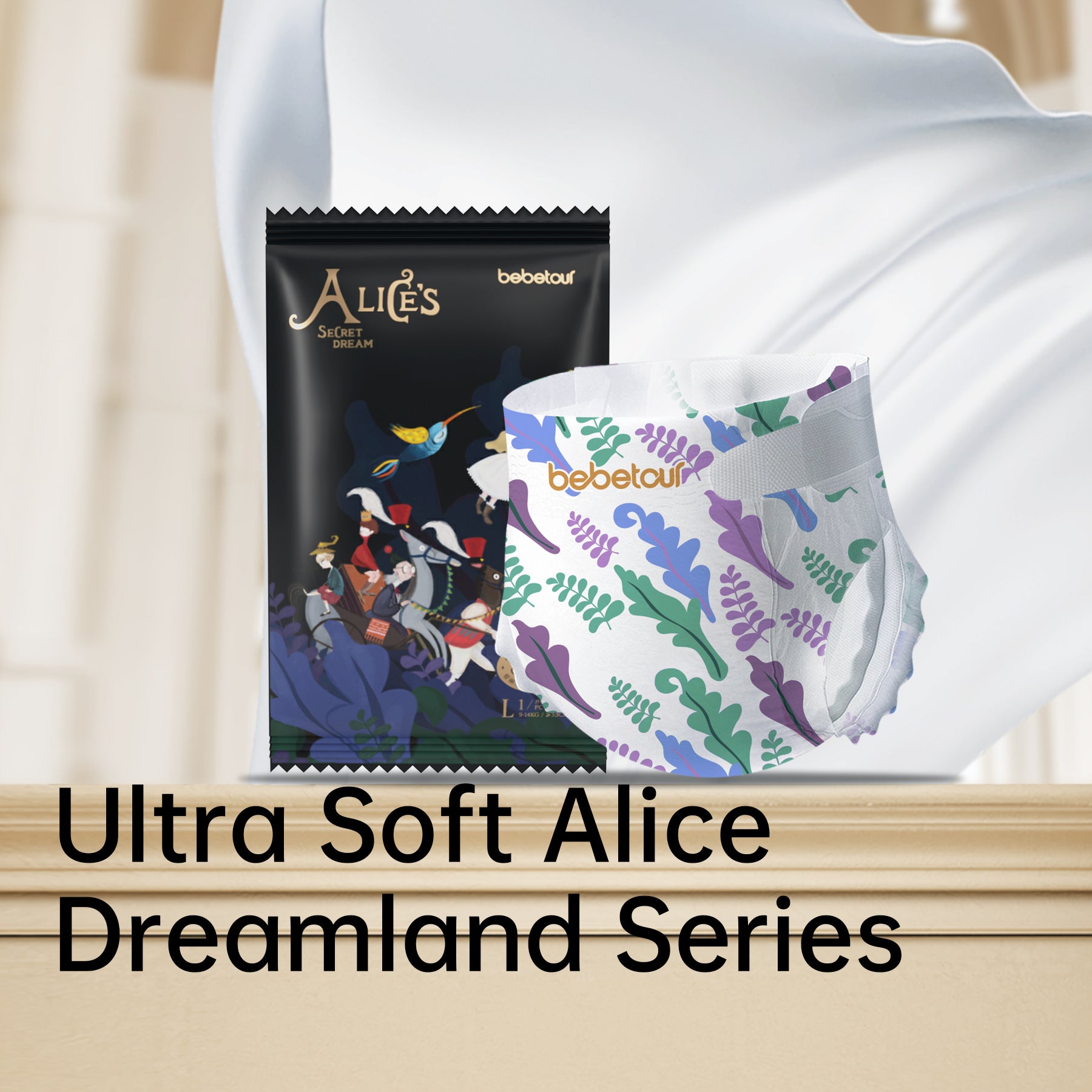 Bebetour Alice Dream Series Baby Nappy Sample Pack - 1 Piece