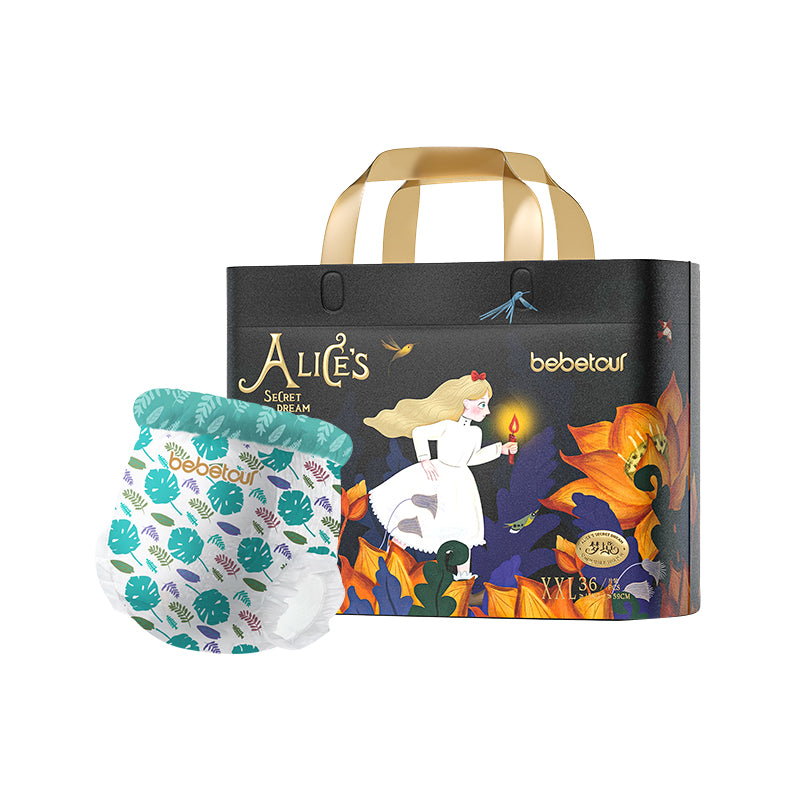 Bebetour Alice Dream Series Nappy Pants Pack - Comfortable and Stylish Nappies pants size 5 6