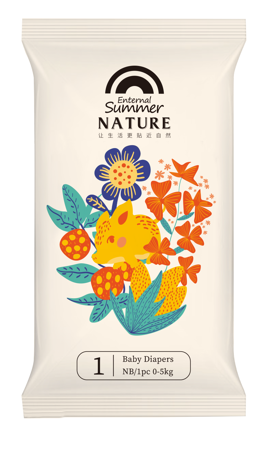 Enternal Summer Nature Series Nappy Sample Pack - 1 Piece